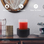 VICTORIA AROMA Ceramic Wax Melt Warmer 3-in-1 Candle Wax Warmer for Scented Wax Melter Electric Fragrance Wax Burner for Home Office Bedroom Gift & Decor…