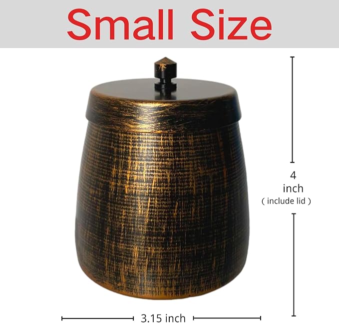 Ash Tray, Large Outdoor Ashtray with Lid, Ashtray for Outside Patio, Stainless Steel Windproof Smokeless Ash Tray for Balcony, Ashtrays for Smokers, Cigar, Home Office Decoration