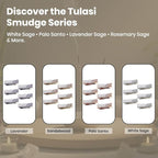 Tulasi Lavender Incense Sticks for Calming (48 Scent Sticks) | with Real Herbs | Long-Lasting 55-Minute Burn | Natural Essential Oils | Perfect for Meditation, Relaxation & Improves Sleep
