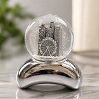 Chicago Cloud Gate 'The Bean' Snow Globe Souvenir by Butt Bat