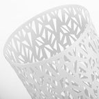 Toddmomy Umbrella Holder, Umbrella Stand for Entryway, Metal Umbrella Organizer Round Umbrella Rack Freestanding Tall Floor Vase Canes Walking Sticks Golf Clubs Organizer White