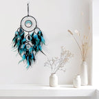 Large Dream Catchers, Dreamocean Crystal Tree of Life Dream Catcher with Healing Stones Handmade Boho Dreamcatcher Wall Hangings Decor Gifts for Adults Boys