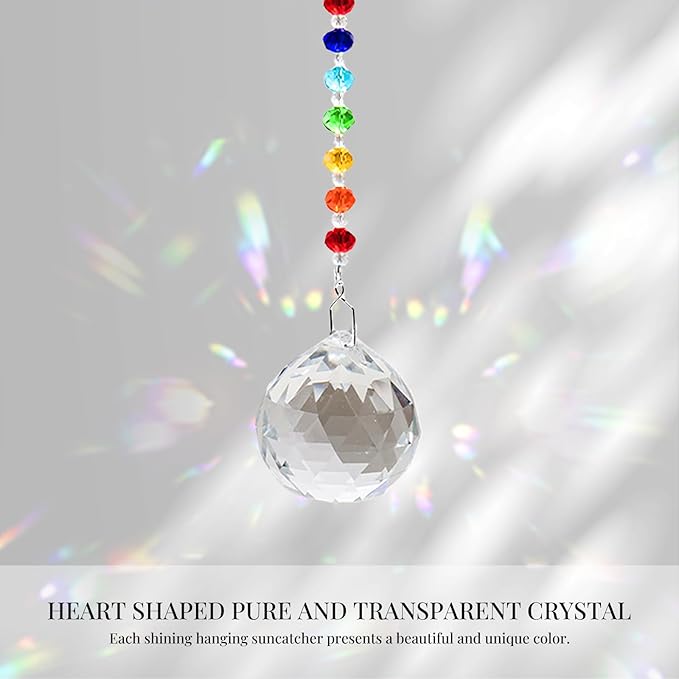 Sympathy Gifts for Loss of Loved One, Crystal Sun Catcher Rainbow Maker, Condolence Memorial for Loss of Mom Dad Dog (Sister -Type B)