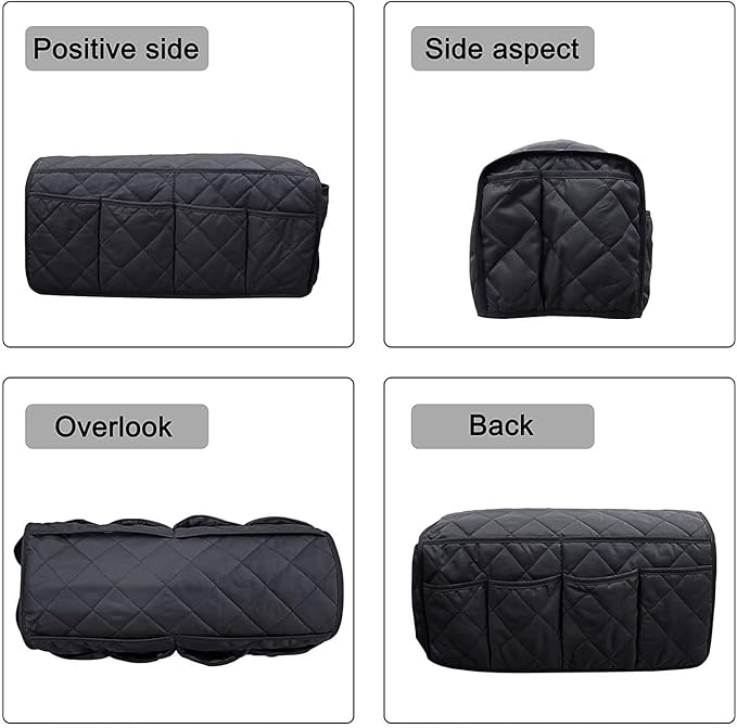 Armchair Caddy, Sofa Armrest Organizer with 14 Pockets, Waterproof Non Slip Recliner Remote Control Holder, Couch Chair Arm Storage for TV Remotes, Phone, iPad, Magazine, Books