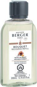 MAISON BERGER - Velvet of Orient - Air Freshener - Fragrance Refill for Reed Sticks and Ceramic Diffuser - 6.76 Fluid Ounces - 200 Milliliters