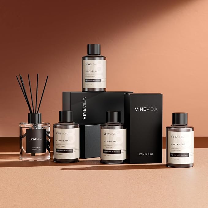 VINEVIDA Scent NO. 1027 Fragrance Oil for Cold Air Diffusers - 1 Gallon (8lbs) - Inspired by Langham Hotel London Fragrance - Hotel Scents for Home - Diffuser Oil