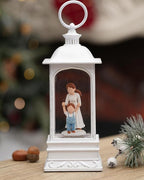 Mom and Son Gifts, Christmas Snow Globe Gifts for Mother and Daughter, 6H Timer, Baptism New Parents Gifts for Couples Christmas Snow Globe LanternDecorations for Mom, Loving Family, Grandmother