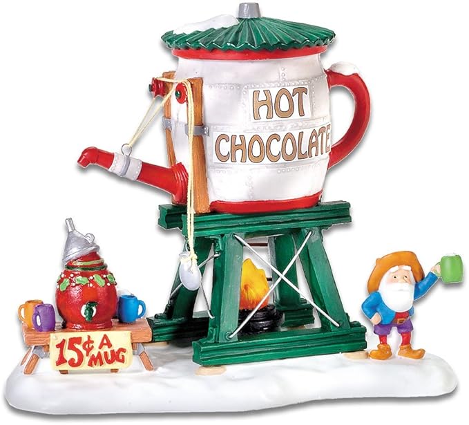 Department 56 North Pole Village Hot Chocolate Tower Accessory Figurine
