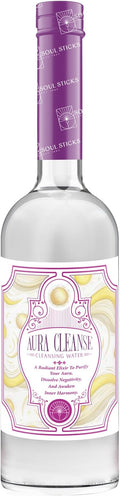 SOUL STICKS Cleansing Water 7.5 oz. Bottle for Rituals, Clearing Negative Energy and Purifying Home Spiritual Florida Water, Area Deodorizer (Aura Cleanse)