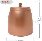 Ash Tray, Large Outdoor Ashtray with Lid, Ashtray for Outside Patio, Stainless Steel Windproof Smokeless Ash Tray for Balcony, Ashtrays for Smokers, Cigar, Home Office Decoration