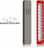 SURI Mezuzah for Door with Scroll – 6 Inch Modern Mezuzah Case with Non Kosher Scroll Included, Fits up to 5” Scroll, Easy Adhesive Installation, Gift Box Included