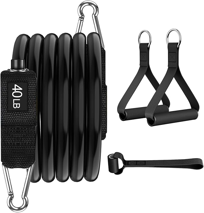 VEICK Resistance Bands, One Single Exercise Bands, Workout Bands Resistance Training for Home Workouts Fitness Pilates