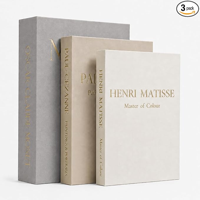 Decorative Books for Home Decor,Set of 3 Aesthetic Faux Books with Storage Box,Linen Fake Books for Coffee Table,Bookshelf & Mantle Decor,Modern Decorative Book Set(grey)