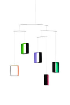 Windows, Colored Views Hanging Mobile - 26 Inches Handmade in Denmark by Flensted