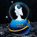 Snow Globe, Astronaut Snow Globes for Kids Boys Girls, Musical & Automatic Snowflakes, Snow Lantern Glittering, Great Gift for Dreamer! Christmas Birthday Valentines Day Gifts for Boys(B)