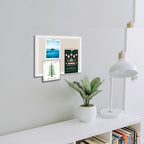 Linen Bulletin Board,Cork Board for Walls,10.2"x14.2"Small Bulletin Boards,Pin Board for Home Kitchen Office Decorative,Fabric Bulletin Board(WH-2636)