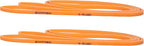 4KOR Fitness 41” Resistance Loop Band - Pair of 2 Orange Resistance Bands (5 to 15 Pounds - 0.25 inches Wide) for Mobility, Yoga, Physical Therapy, Pull Ups, Home or Gym Workouts and More
