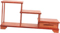 Wooden Tiered Display Stand Home Decor Aesthetic Riser for Figurines Wooden Riser Holder for Decor
