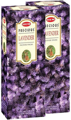 Hem Lavender Incense Sticks – 100g x 2 Packs (200g Total) | Long-Lasting Floral Aroma for Relaxation, Meditation, Yoga & Home Fragrance
