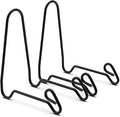 Artliving 2 Pack Display Stand Easel Iron Bowl Stands for Display Medium Deep Bowls, Platters and Deep Dishes