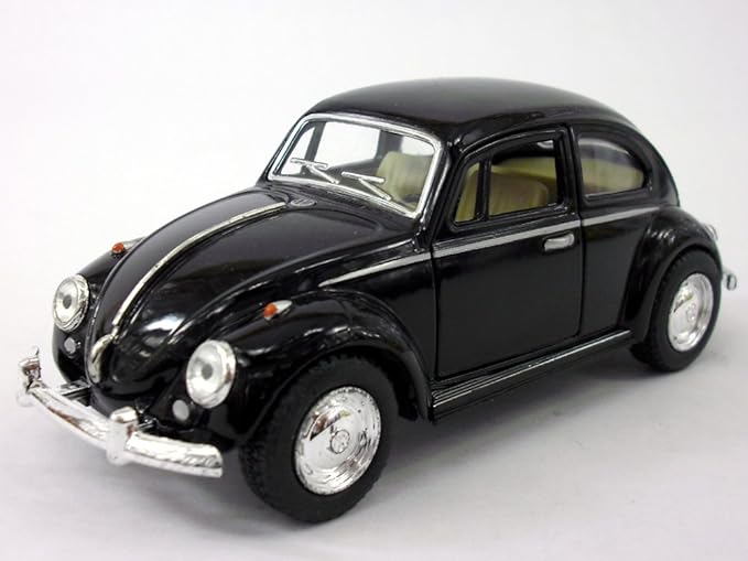 Volkswagen Classic Beetle Diecast Metal1/32 Scale Model - BLACK