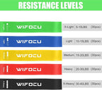 150 Pcs Bulk Fitness Resistance Bands Set for Gym Members Sports Class Students Gift, 5 Pieces Each with Storage & Carry Bag, Professional Grade Elastic Bands for Home Outdoor Workout Yoga Pilates