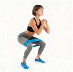 Resistance Bands for Working Out, Loop Exercise Bands for Indoor & Outdoor Fitness, 5 Pcs Leg Strength Training