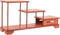 Veemoon Wooden Tiered Display Riser Stand for Figurines and Decor Vintage Style Home Decor