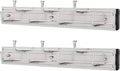 Rev-A-Shelf 12" Pull Out Closet Rack for Belts, Ties and Scarves, Accessories Storage Hanger with Mounting Hardware, Chrome, BRC-12CR (2 Pack)