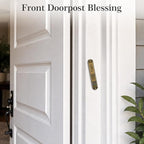 MAGICLULU 5-Pack Door Mezuzah with Kosher Scroll, Screw Mount Metal Mezuzah Case - 3.54 Inch Tall Jewish Mitzvah Mezuza Plaque for Front Doorpost Entrance, Religious Housewarming Gift