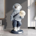 Astronaut Statue, Astronaut Sculpture, Home Decor Sculpture, Cool electroplated mask Decoration, Large Astronaut Ornament