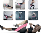 Resistance Bands for Women & Men Fabric Exercise Bands Booty Bands Hip Excersize Glute Squat Butt and Legs Workout Bands Loops Fitness Resistant Band