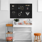 Bulletin Board, 6 Pcs Large Cork Board for Wall 36" x 24", Felt Pin Board Tiles with 40 Pushpins, CorkBoards for Office Home Decor