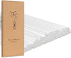 130Pcs Reed Diffuser Sticks - 10inch/3mm White Reed Sticks,Diffuser Refills,Suitable for Diffusing Essential Oil Aromas (3mm x 25cm (130pcs))
