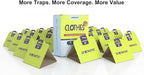Clothes Moth Traps – 11 Pack | Extra Strength Pheromone Sticky Traps for Clothes, Closets, Wardrobes & Carpet | Case-Making & Webbing Moths | Non-Toxic, Foldable, Family-Safe