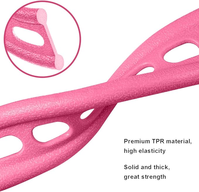 Pedal Resistance Bands with Handles Exercise Bands Multifunction Tension Rope Fitness for Working Out Arm Abs Legs Stretch Bands