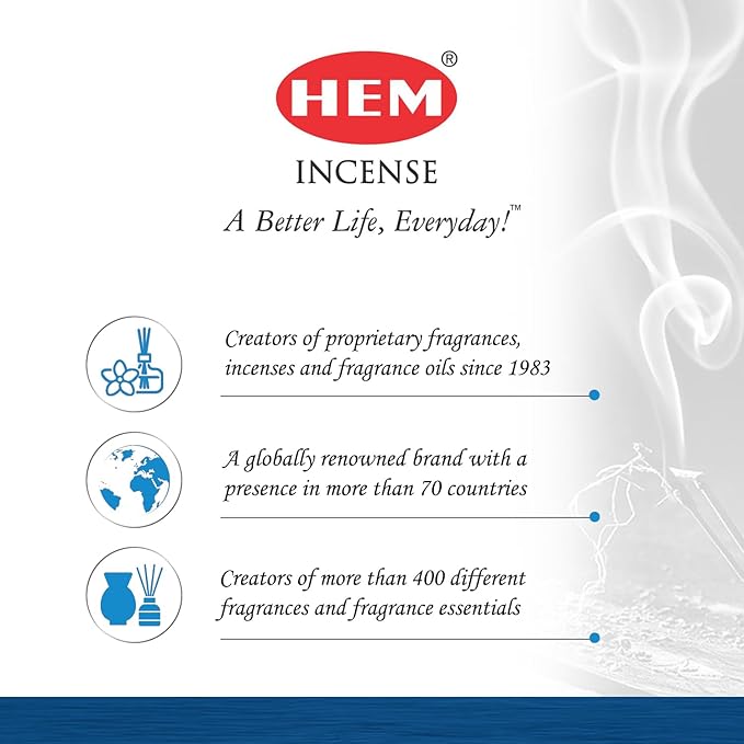 Hem Frankincense Myrrh Incense Sticks - 120 Count | Natural Air Purifying Aromatherapy | Calming and Cleansing Fragrance | Perfect for Meditation and Relaxation | Long-Lasting Burn.