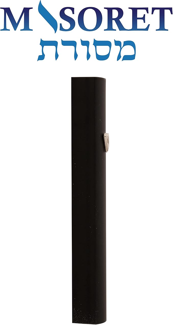 1-Piece Aluminum Door Mezuzah Cases: Special Profile, No Holes, 5-Inch 12cm Hebrew Parchment Scroll Holder Boxes