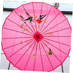Hemobllo 2Pcs Oiled Paper Umbrella Frames Classical Parasol Skeleton Kits for DIY Home Decoration Wedding Stage Props Photo Shoot Holiday
