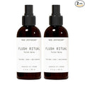 Muse Apothecary Flush Ritual - Aromatic & Refreshing Toilet Spray, Use Before You Go, 8 oz, Infused with Natural Essential Oils - Tonka Bean + Amber + Warm Cedarwood, 2 Pack