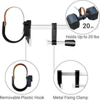 2-Pack Headstone Wreath Hanger,Cemetery Wreath Holder for 3-8 inch Tombstones,Sturdy Steel with Locking Buckle,Easily Holds 20 lbs,Grave Marker Decor for Mother's Day,Memorial Day,Never Blown Away