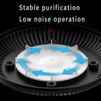 Indoor Ashtray - 2 in 1 Multifunctional Ashless Air Purifier with Filter Ashtray, Best for Family Car or Office (Green)