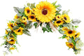 Generic Artificial Swag 23 Inch Wreath Garland for Outdoor Decoration?Garlands Front Door Wreath Home Decoration, Hanging Party Indoor Window Outdoor Lintel