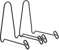 Artliving 2 Pack Display Stand Easel Iron Bowl Stands for Display Large Deep Bowls, Platters and Deep Dishes