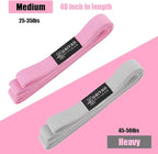 Long Resistance Bands, Fabric Resistance Bands Stretch Bands for Exercise Bands Resistance Bands Set Elastic Resistance Bands for Working Out Women Resistance Bands for Physical Therapy
