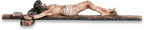 DevotedWalls Extra-Large Catholic Crucifix for Wall,20.75" H Church-Sized Cross of Jesus Christ–INRI,Bloodied Wounds & Realistic Detail for Church,Chapels and Home(Full Color)