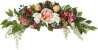 29.5x9.8inch Artificial Flower Swag,Decorative Flower Swag,Artificial Floral Swag,Elegant Flower Swag for Home,Office Decor (1)