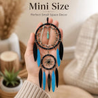Dream Catchers Blue for Adults Boho Room Décor Dreamcatcher Small Bedroom Wall Hanging for Kids Girls Boys