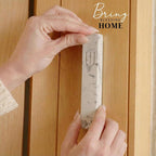 SURI Mezuzah for Door with Scroll – 6 Inch Modern Mezuzah Case with Non Kosher Scroll Included, Fits up to 5” Scroll, Easy Adhesive Installation, Gift Box Included