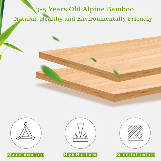 Foldable Shoe Rack, Bamboo Vertical Shoe Organizer Tall for Small Spaces. Multifunctional Narrow Shoe Shelf for Entryway, Closet, Corner, Bedroom, Hallway, Wood Color 5 Layers